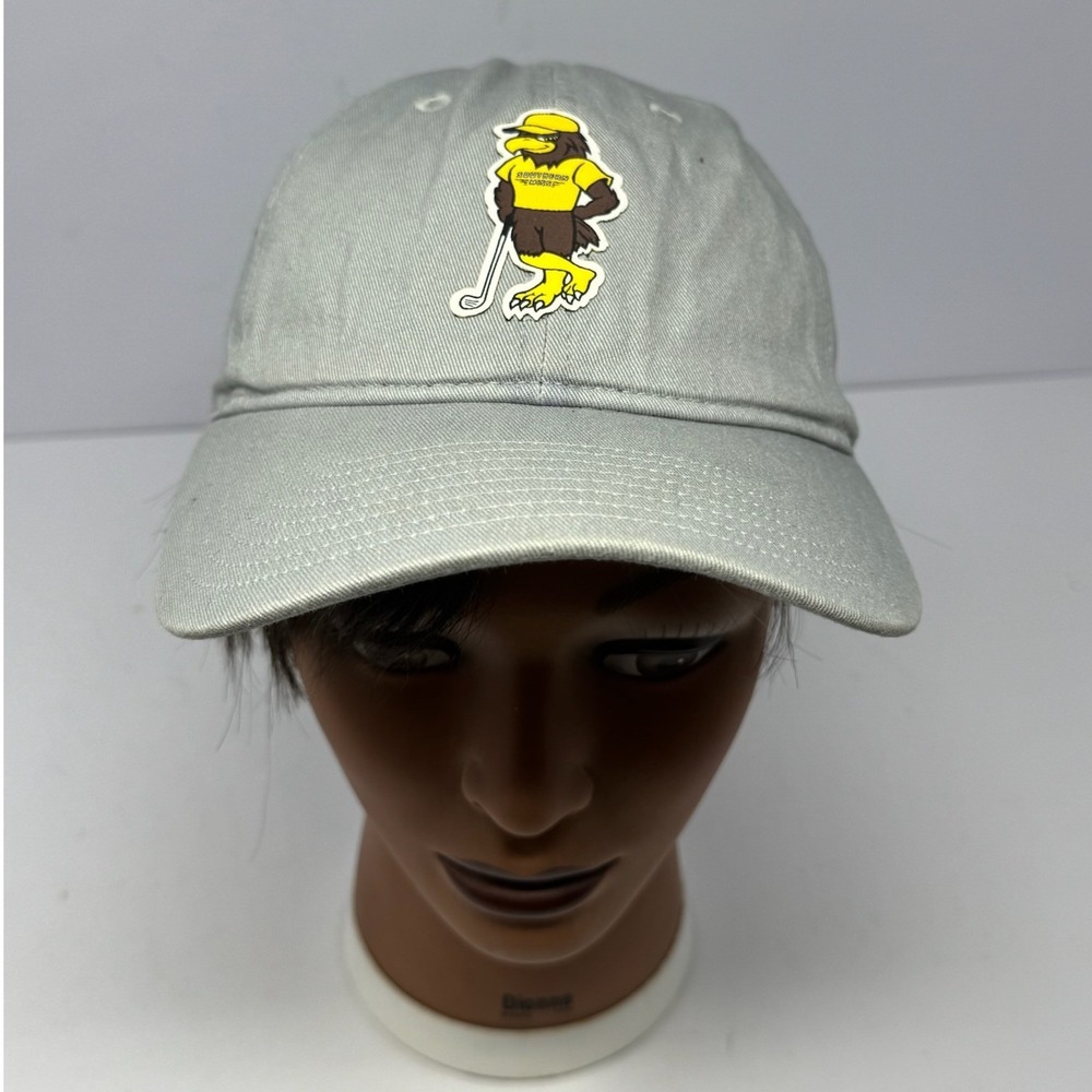 Adidas Southern Miss Golden Eagles Golf Mascot Hat Gray Adjustable Strapback Cap
